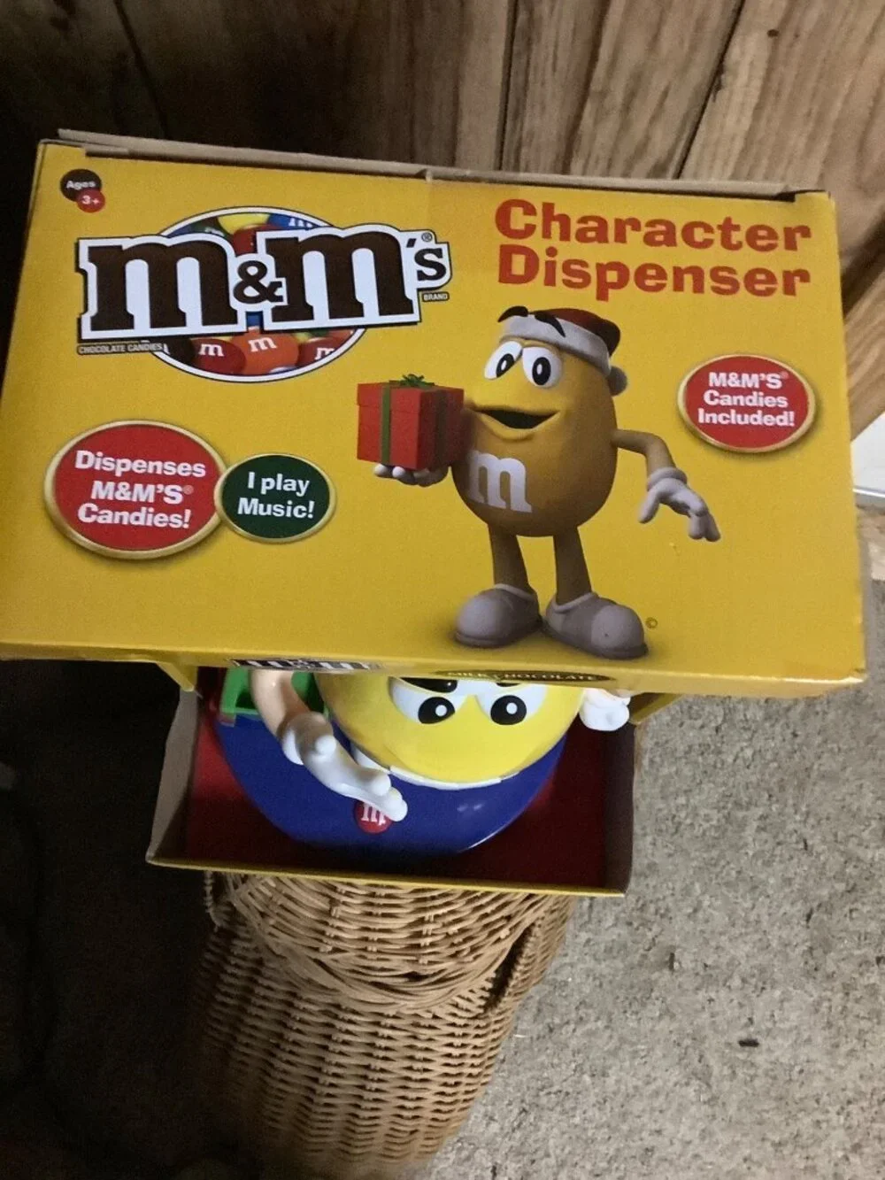 Mars m&m’s santa